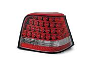 Paire de feux arriere VW Golf 4 97-03 rouge led