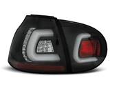 Paire de feux arriere VW Golf 5 03-09 noir led Bar