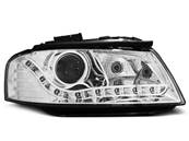 Paire de feux phares Audi A3 8P 03-08 Daylight led chrome