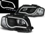 Paire de feux phares Audi A3 8P 03-08 led LTI noir