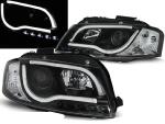 Paire de feux phares Audi A3 8P 03-08 led LTI noir