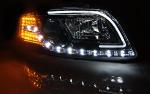 Paire de feux phares Audi A4 B7 04-08 Daylight led LTI chrome