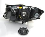 Paire de feux phares BMW serie 3 E90/E91 de 2005 a 2008 angel eyes led noir