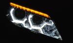 Paire feux phares BMW Z4 E89 09-13 DRL LED Seq Xenon Noir