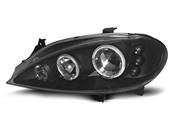 Paire de feux phares Renault Megane 99-02 angel eyes noir