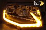 Paire de feux phares VW T6 15-19 LED DRL LTI Chrome