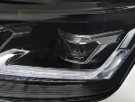 Paire de feux phares VW T6 de 2015 a 2019 FULL LED DRL Noir