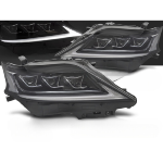 Paire de feux phares Lexus RX de 2012 a 2015 FULL LED DRL DYN Noir