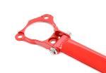 Barre anti rapprochement avant acier Honda Civic 9 de 2011 a 2016 Rouge