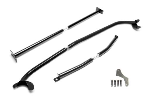 Kit barre anti-rapprochement en Alu Noir Seat Toledo de 1991 a 1999