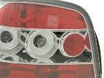 Paire de feux arrière Audi A3 8P 2003 a 2008 Chrome Rouge