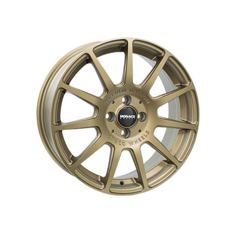 Jante 7x17 MONACO WHEELS RALLYE pour AUDI A1 de 05/2010 a 10/2018 Dull Bronze