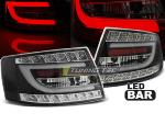 Paire de feux arriere Audi A6 C6 berline 04-08 LED BAR noir