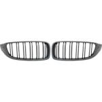 Grilles de Calandre BMW Serie 4 F32/F33/F36 2013 a 2020 Look Carbone