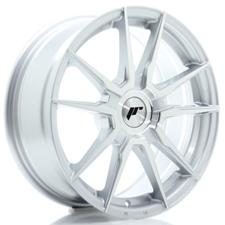 Jante JR Wheels JR21 17x7 ET20-40 - Trous sur mesure - Silver Machined
