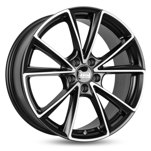 Jante Mam A5 19x8 ET45 5/112 Matt Black Front Polish