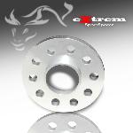 Jeu de 2 Cales 10mm pour Alfa Romeo 159 de 2005 a 2011 avec bague de centrage