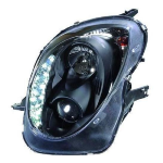 Paire de Phares Daylight DRL Alfa Romeo Mito de 2008 a 2018 Noir Led
