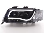 Paire de feux phares Daylight Led Audi A6 C5/4B 2001-2004 Noir