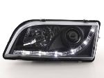 Paire de feux phares Daylight Led Volvo S40/V40 de 96-04 Noir