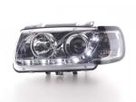 Paire de feux phares Daylight Led VW Polo 6N de 94/99 Chrome