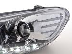 Paire de feux phares Daylight DRL Led VW Scirocco de 08-14 chrome