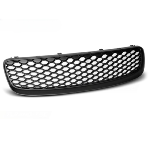 Grille de calandre pour Audi TT 8N de 1999 a 2006 look Sport Noir mat