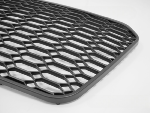 Grille Calandre en ABS Audi A6 C7 de 2011 a 2014 Look Sport Noir Matt + PDC