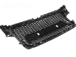 Calandre pour Audi A4 B8 de 2008 a 2011 Look Sport Noir Brillant PDC