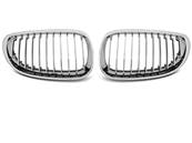 Paire grilles calandre BMW serie 5 E60/E61 03-10 chrome