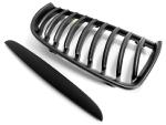 Paire grilles calandre BMW serie 3 E90 / E91 de 03/2005 a 08/2008 Noir matt