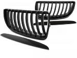 Paire grilles calandre BMW serie 3 E90/E91 de 03/2005 a 08/2008 Noir brillant