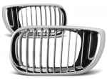 Paire grilles calandre BMW serie 3 E46 de 09/2001 a 03/2005 Chrome Berline/Break