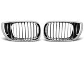 Paire grilles calandre BMW serie 3 E46 01-05 berline chrome