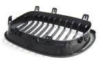 Paire grilles calandre BMW serie 5 E60/E61 de 07/2003 a 2010 Noir