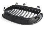 Paire grilles calandre BMW serie 5 E60/E61 03-10 noir