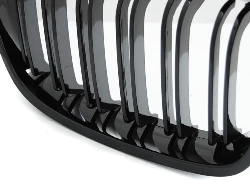Calandre Avant V Pour BMW Série 3 E90 E91 E92 E93 (2006-2013) - Acier, Bleu - Améliore Le Look