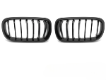 Grille calandre BMW X6 F16 de 2014 a 2019 Noir Brillant