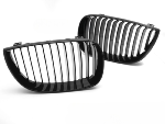 Grille de calandre avant BMW Serie 1 E87 de 2004 a 2007 Noir brillant