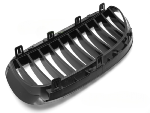 Grille de calandre avant BMW Serie 6 E63 / E64 de 2002 a 2010 Noir brillant