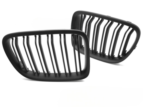 Grille de calandre avant BMW X1 E84 de 2009 a 2014 noir matt
