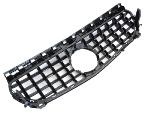 Grille calandre Mercedes CLA W117 de 2013 a 2019 Look GT Noir Chrome