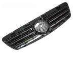 Grille calandre Mercedes Classe S W220 de 1998 a 2002 Noir Brillant