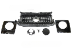 Grille calandre Mercedes Classe G W464 de 2018 a 2014 Chrome Noir Brillant