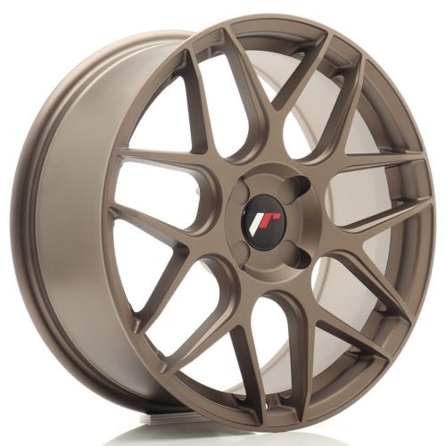 Jante JR Wheels JR18 18x7,5 ET20-40 - 4 trous sur mesure - Bronze matt