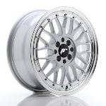 Jante JR Wheels JR23 16x7 ET40 4x100/114,3 Hyper Silver w/Machined Lip