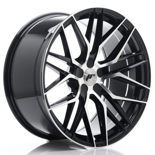 Jante JAPAN RACING JR28 20x10 ET20-40 5H BLANK Glossy Black Machined Face