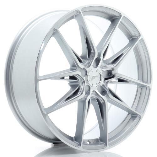 Jante JR Wheels JR44 20x9 ET20-51 - 5 trous sur mesure - Silver machined face