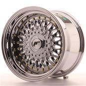 Jante JAPAN RACING JR9 15" x 9" 4x108 4x100 ET 10 Chrome