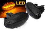 Paire de Clignotants Repetiteurs Citroen C1 C2 C3 C4 C5 C6 Fume LED Dynamique